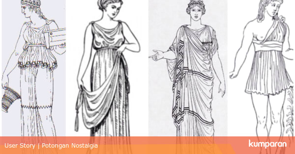 Gaya Busana Yunani Klasik Bagian I kumparan com